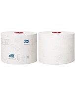 Tork Midi Toilettenpapier 2-lagig, 10 cm x 100 m, hochweiß